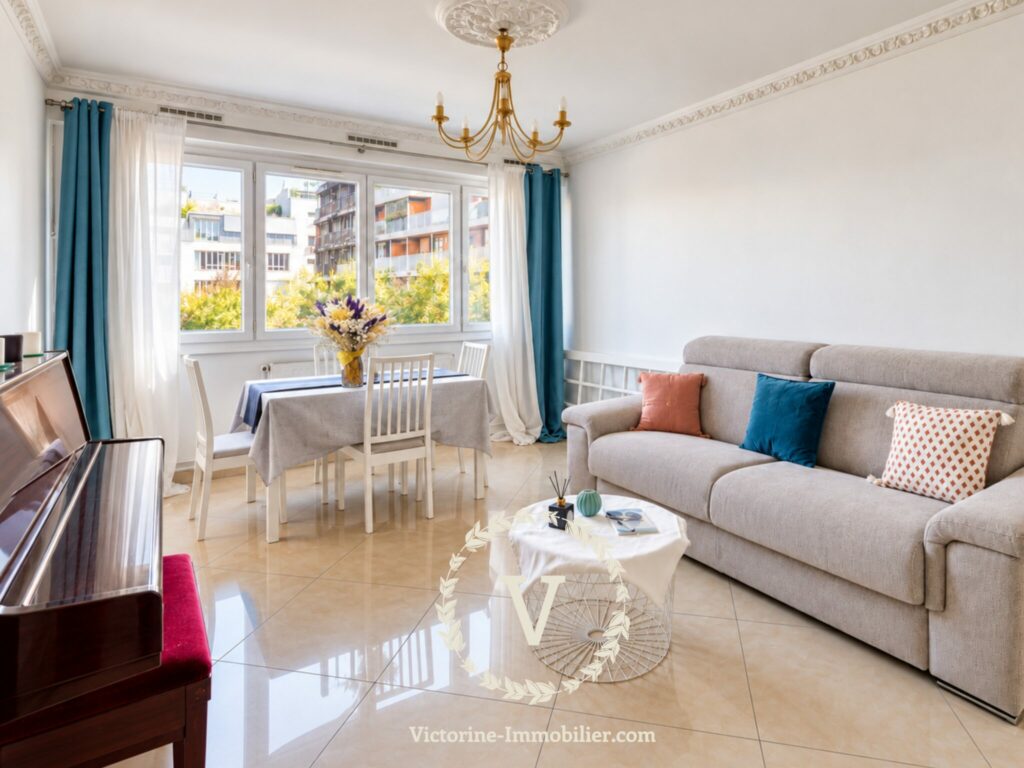 Victorine Immobilier – séjour