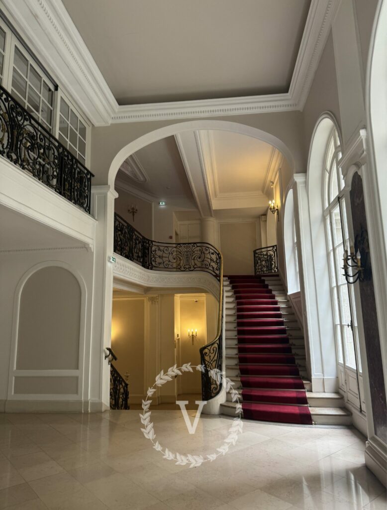 Victorine Immobilier – hall d’immeuble, avenue de l’Opéra